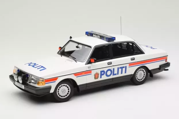 Minichamps Volvo 240gl Norway Politi 1986 1:18 155171491